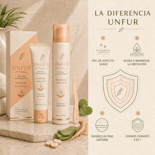 Kit de Depilación Suave 2 en 1 UNFUR