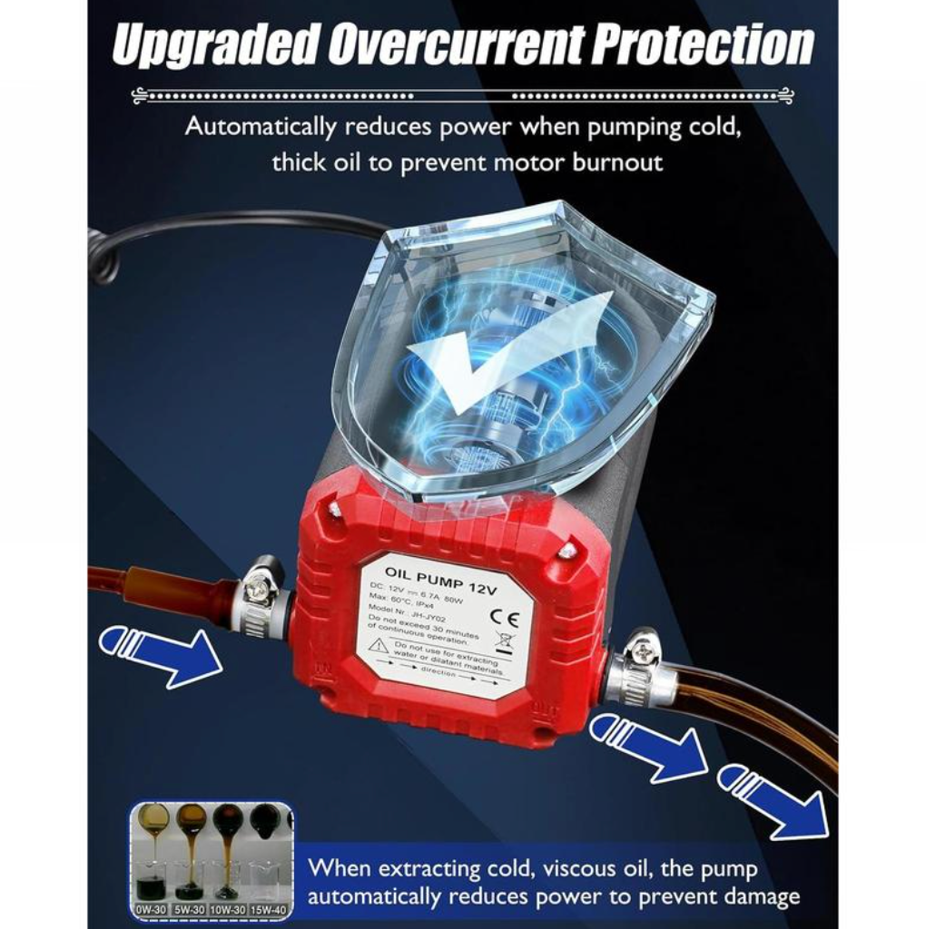 UNFUR™ Bomba Extractora de Aceite 12V